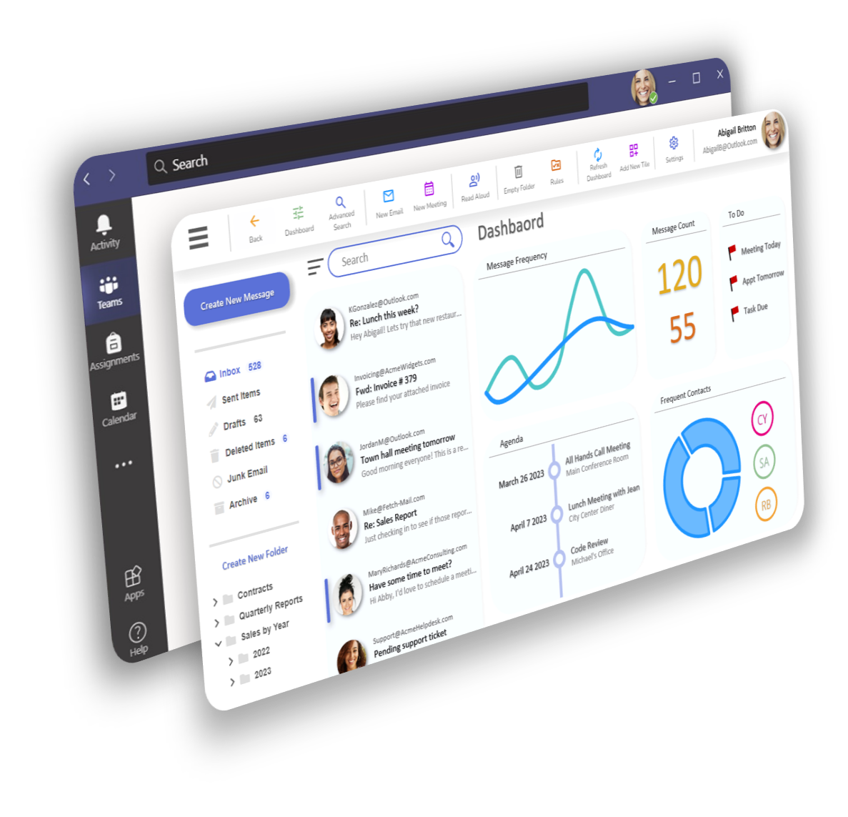 Fetch user interface inside of Microsoft Teams
